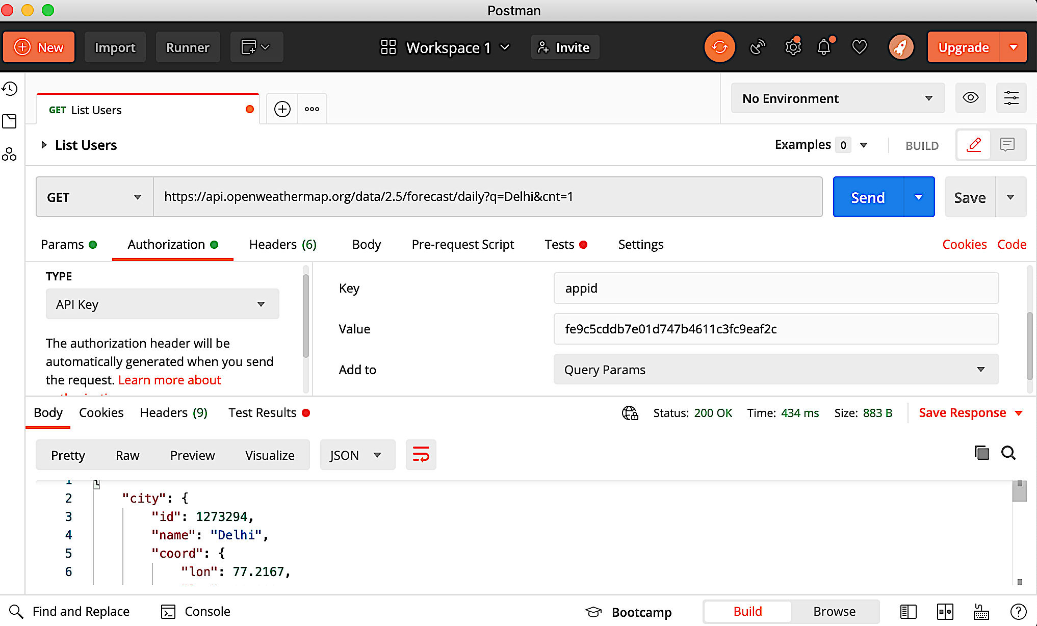 postman tutorial with sample api